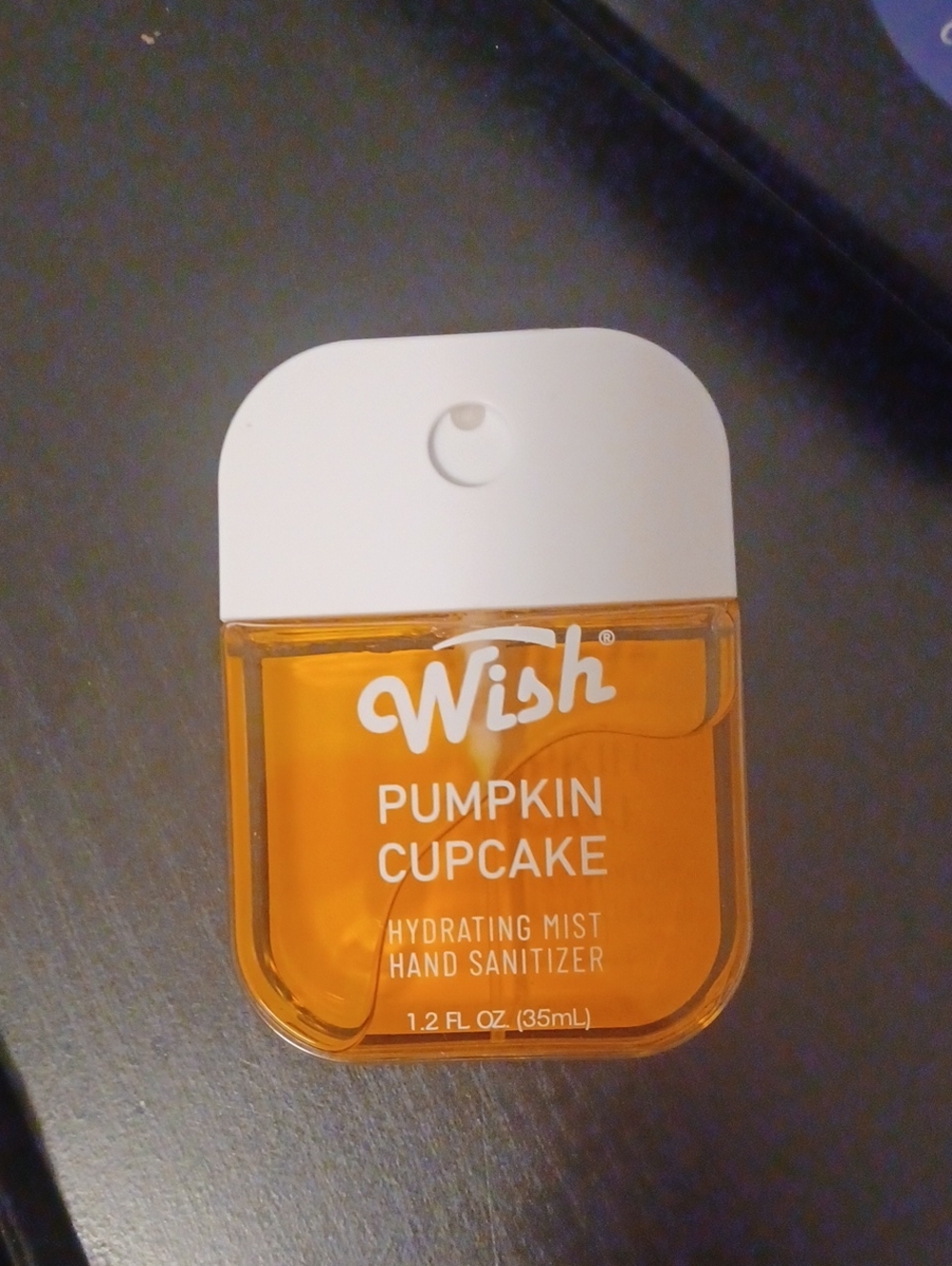 Wish Pumpkin Cupcake Hydrating Mist Hand Sanitizer - Orange